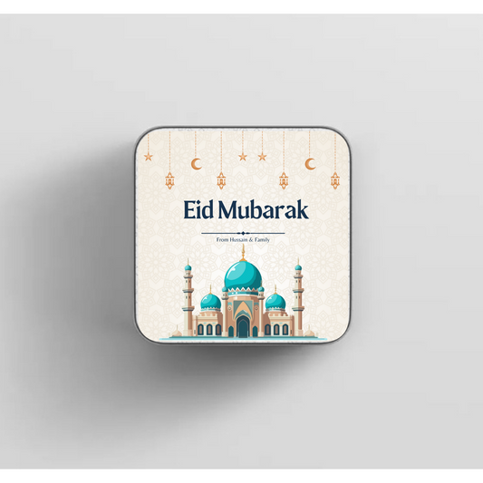 Eid Mubarak Blue Mosque design