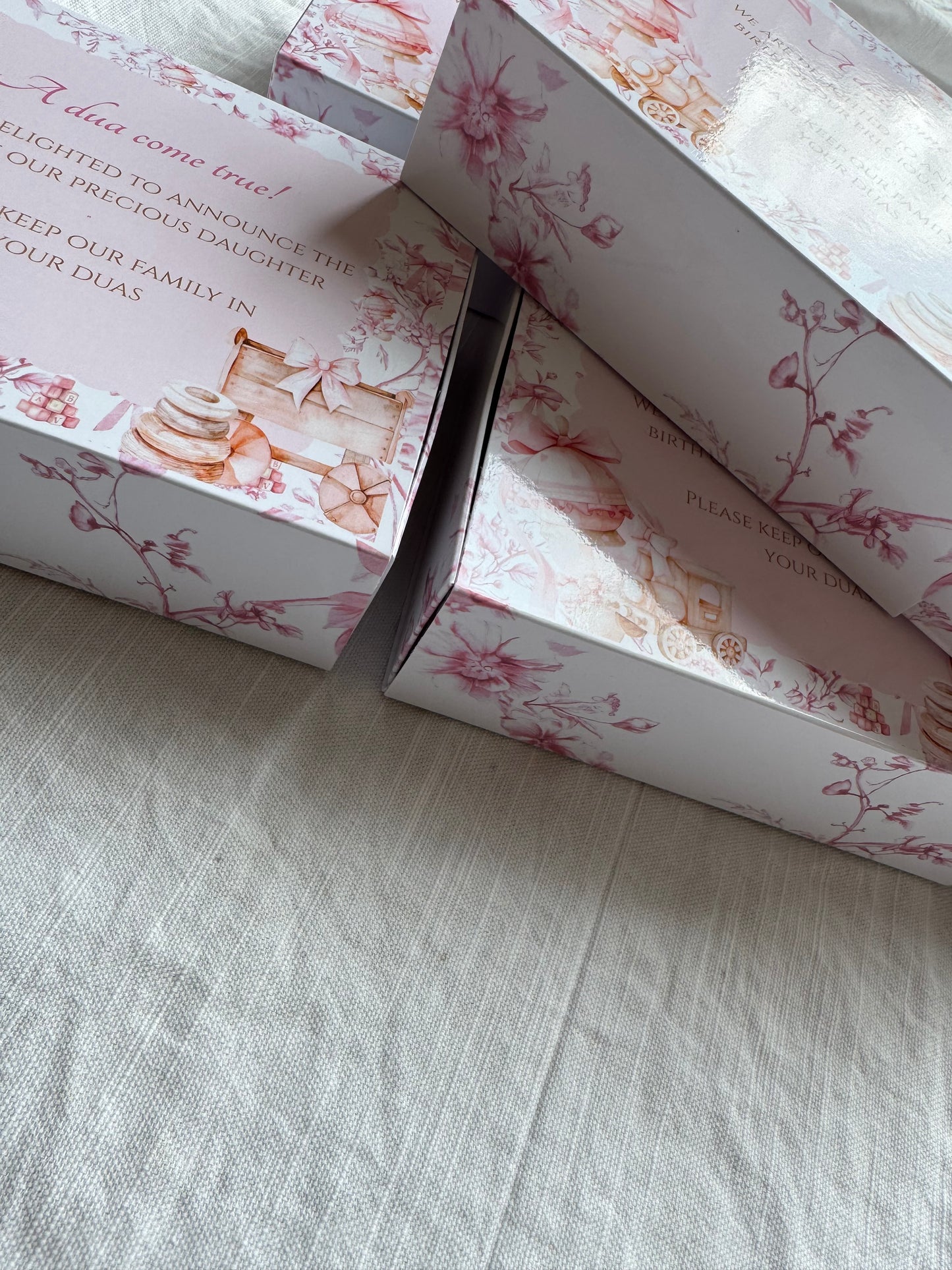 1/2kg Dior inspired Mithai boxes- non personalised generic message