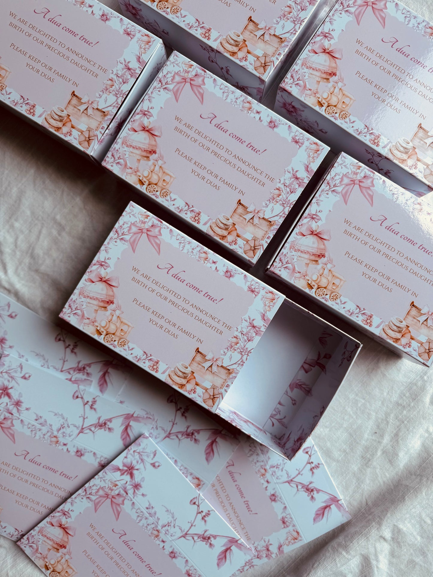 1/2kg Dior inspired Mithai boxes- non personalised generic message