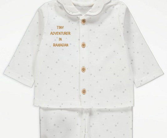 Tiny Adventurer Baby pyjamas set