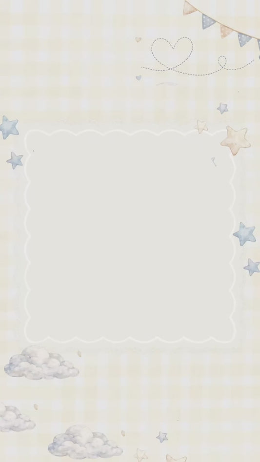 Baby boy announcement video