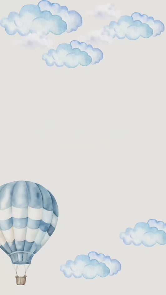 Baby blue announcement video
